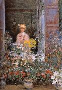 Camille at the Window Claude Monet